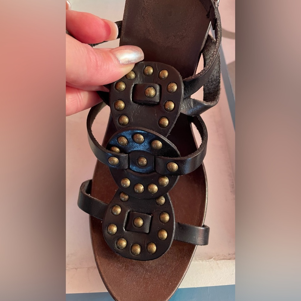 Gladiator Wooden Heels